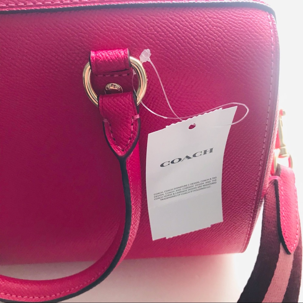 🆕 COACH | Rowan Satchel | Bold Pink 💝 - Picture 12 of 13
